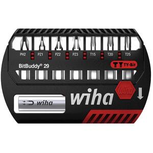 Wiha BitBuddy TY Bit Set, 8 Piece
