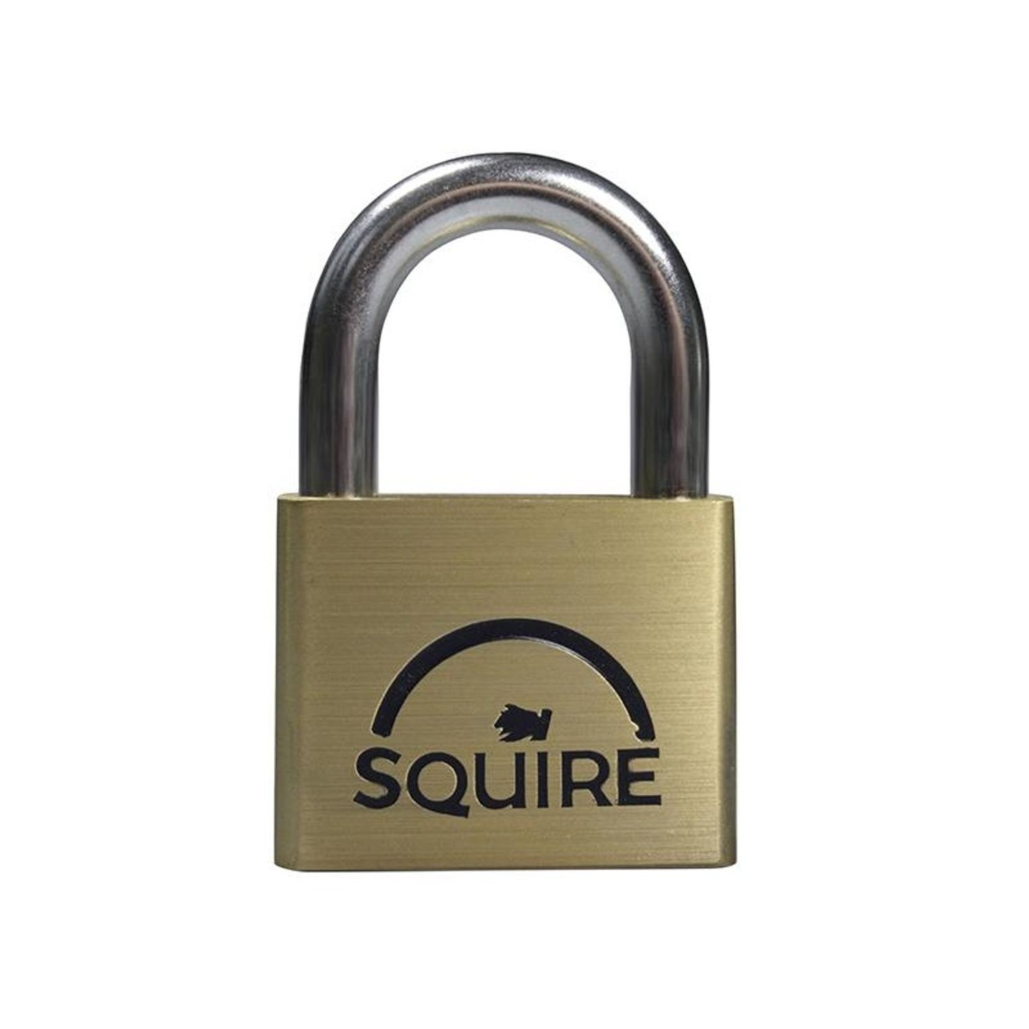 Squire Lion Brass Padlock - Multi Colour