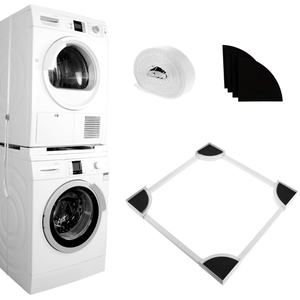 Washing Machine Tumble Dryer Stacking Kit Heavy Duty 54-64cm Mounting Brackets