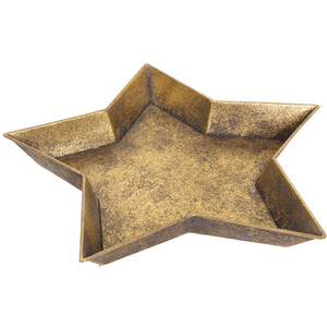 Metal Star Shaped Tray