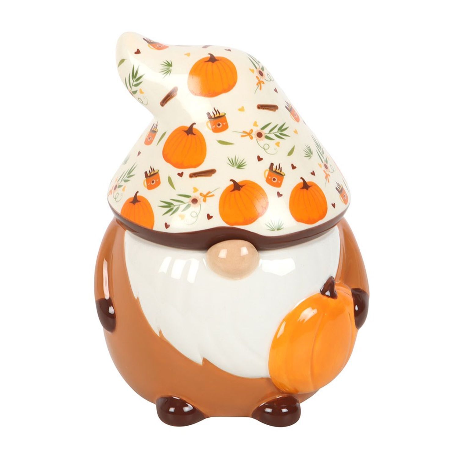 Something Different Autumn Days Gonk Oil Burner - Orange/White