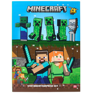 Minecraft Stationery Advent Calendar