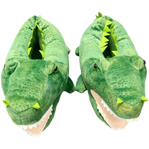 Crocodile Fluffy Slippers