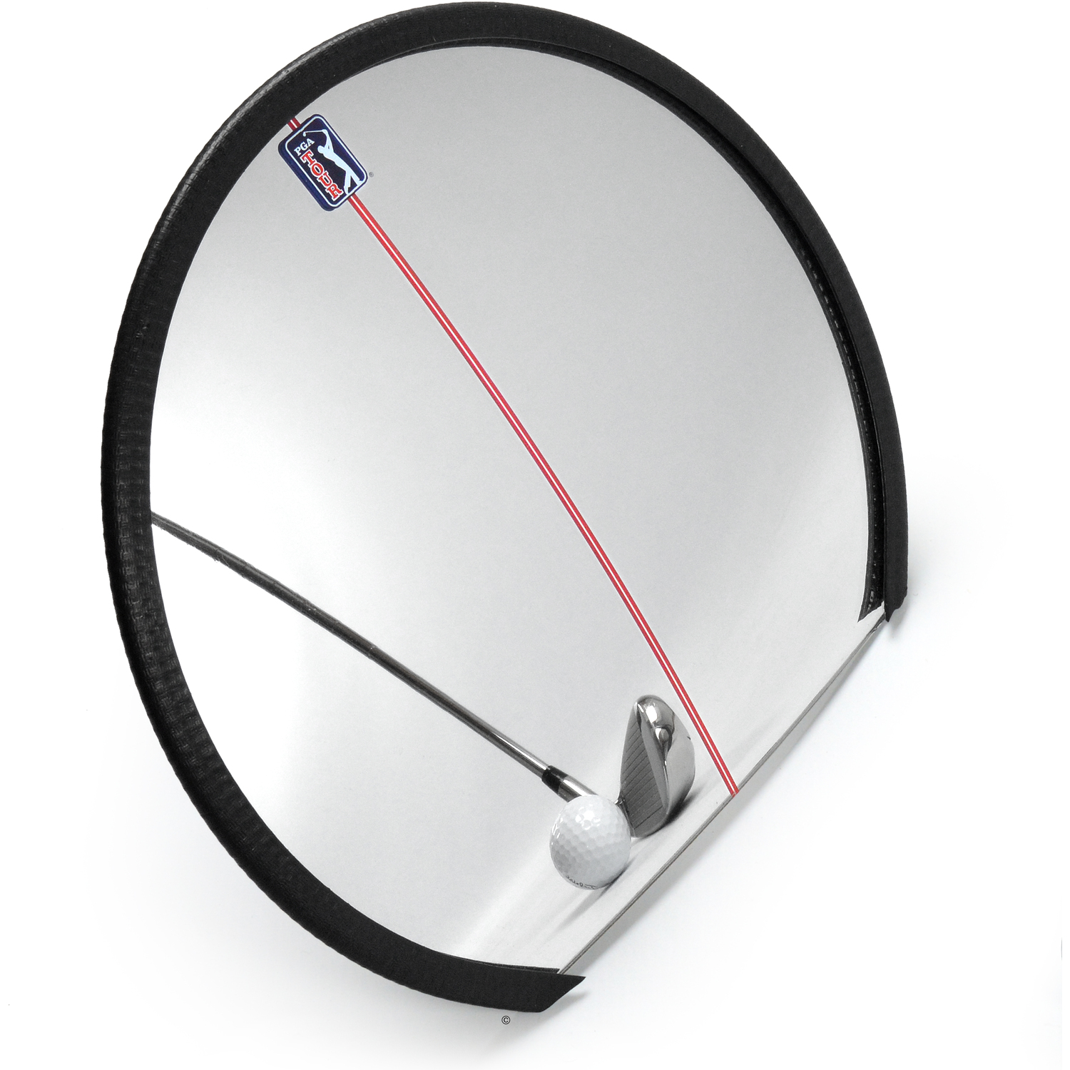 Pga Tour 360 Golf Swing Mirror - Silver - Image 2