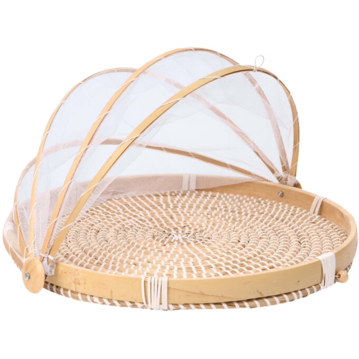 Image of Dexam Sintra Seagrass Food Cover With&hellip;