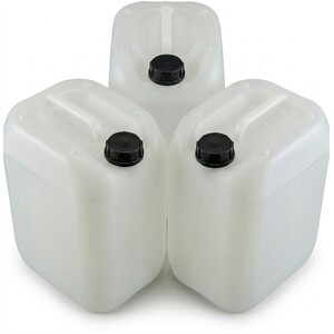 Pegdev 25L Water Container Jerry Can with Handle Pack of 3