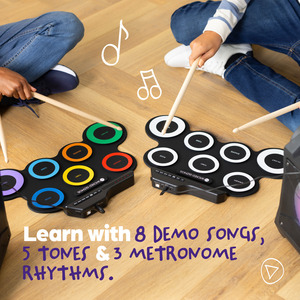 Electric Roll Up Drum Kit
