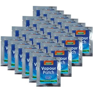 4x 6 Menthol Vapour Patches Nasal Decongestant Cold Flu Clear Breathing Eucalyptus