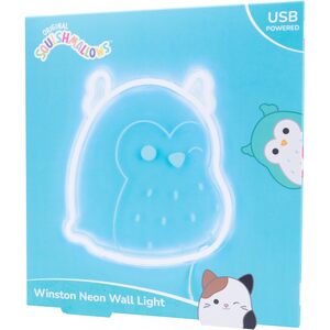 Winston The Owl Wall Light | Officially Licensed | USB Powered | Vibrant Blue Light | Wall Mount...