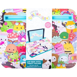 Squishmallows Lap Tray with Tablet Holder & Bean Bag Cushion