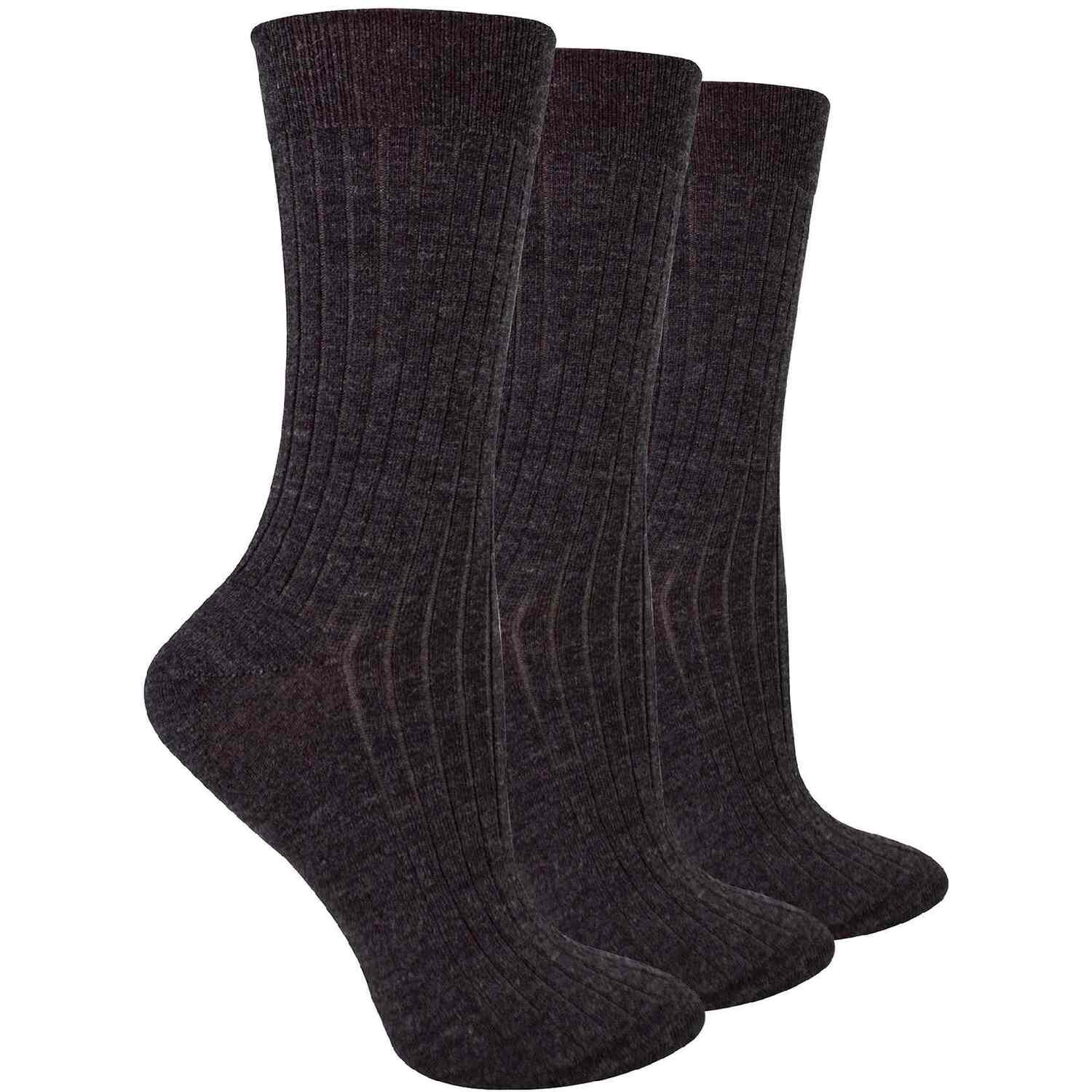 Steven 3 Pairs Ladies Soft Merino Wool Socks