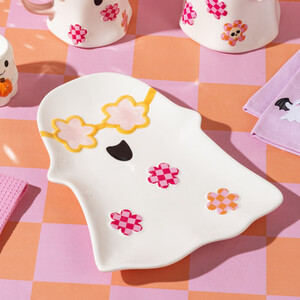 Goldie Ghost Serving Plate