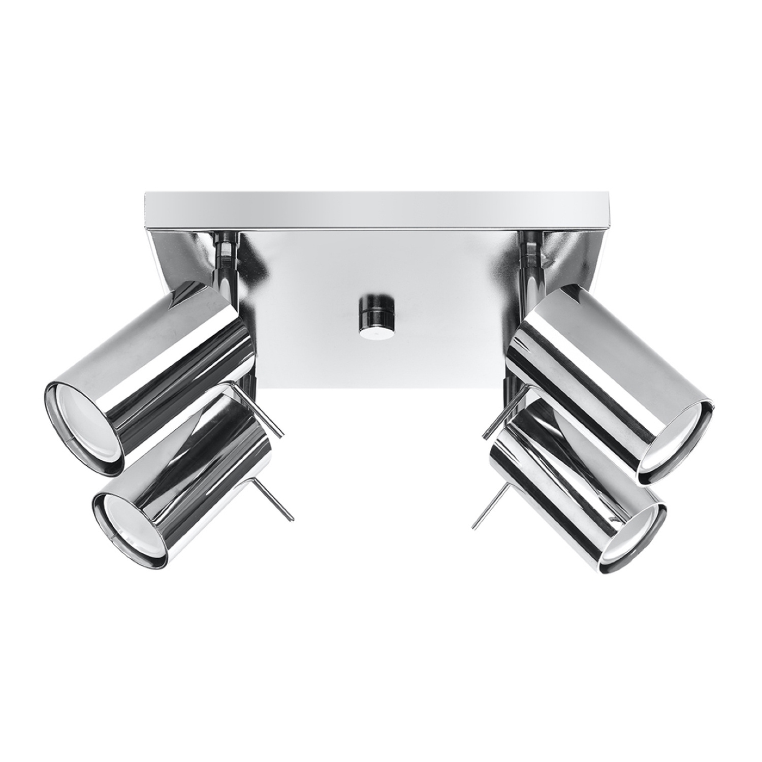 Ceiling Lamp Steel Ring Modern Design Gu10 Practical Everyday Use - Image 2