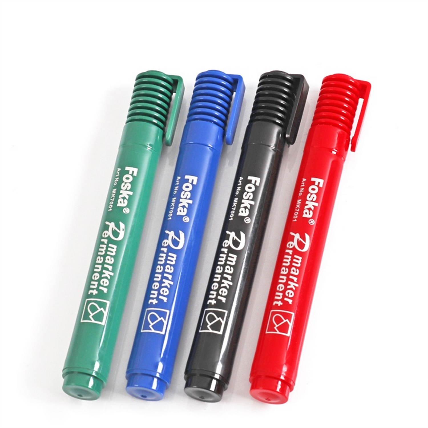 Pack of 12 Red Bullet Point Tip Permanent Markers - Image 5
