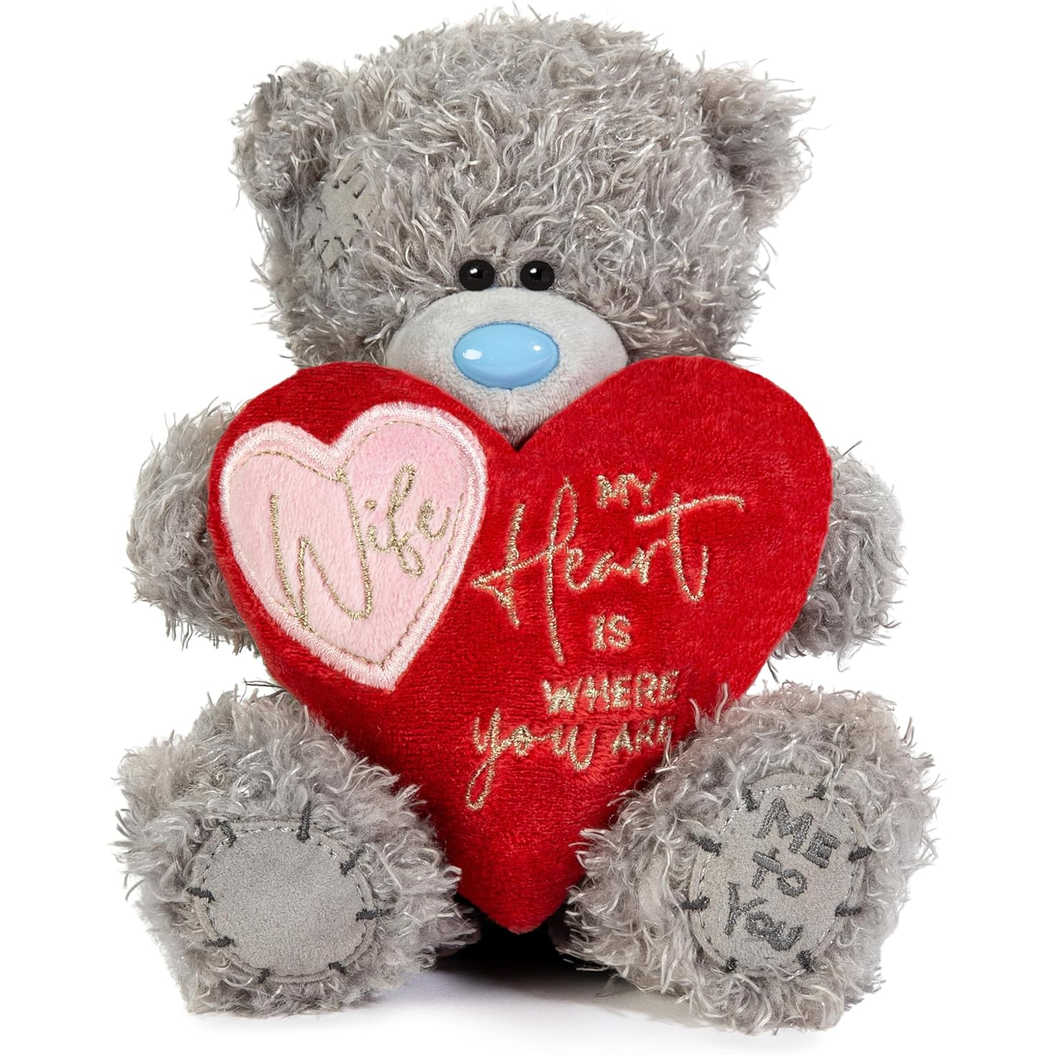 Me To You Tatty Teddy 'Wife My Heart Is Where You Are' 15cm Bear - Image 3