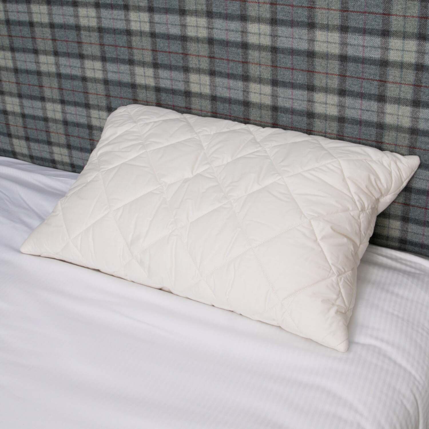 Native Natural Wool Filled Pillows (Set Of 2) - Natural