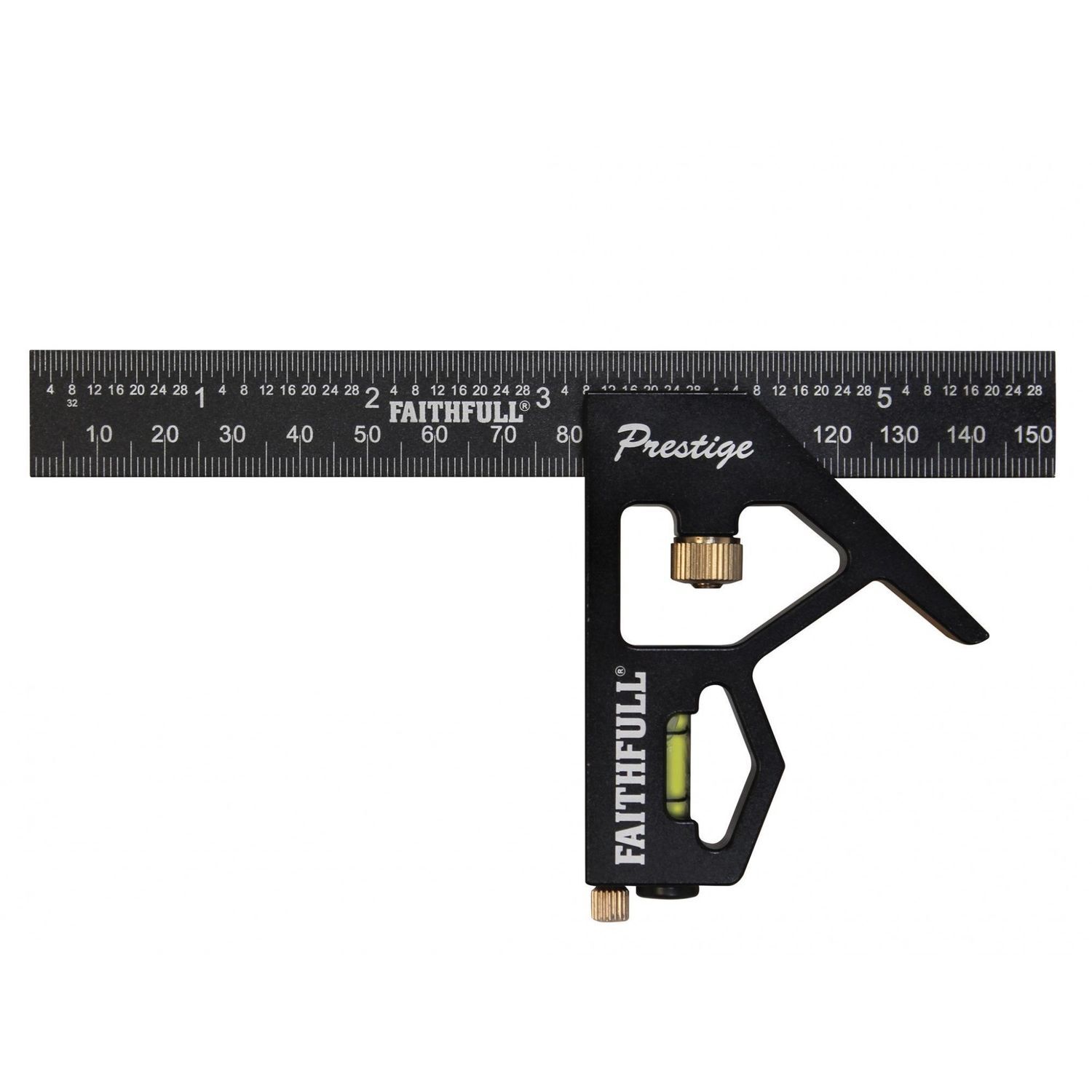 Faithfull Prestige Combination Square A - Multi Colour