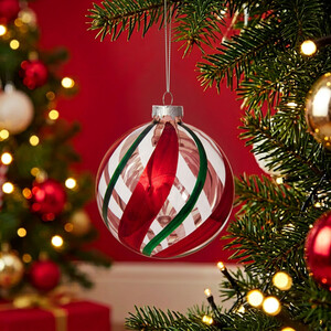 Swirl Shiny Bauble