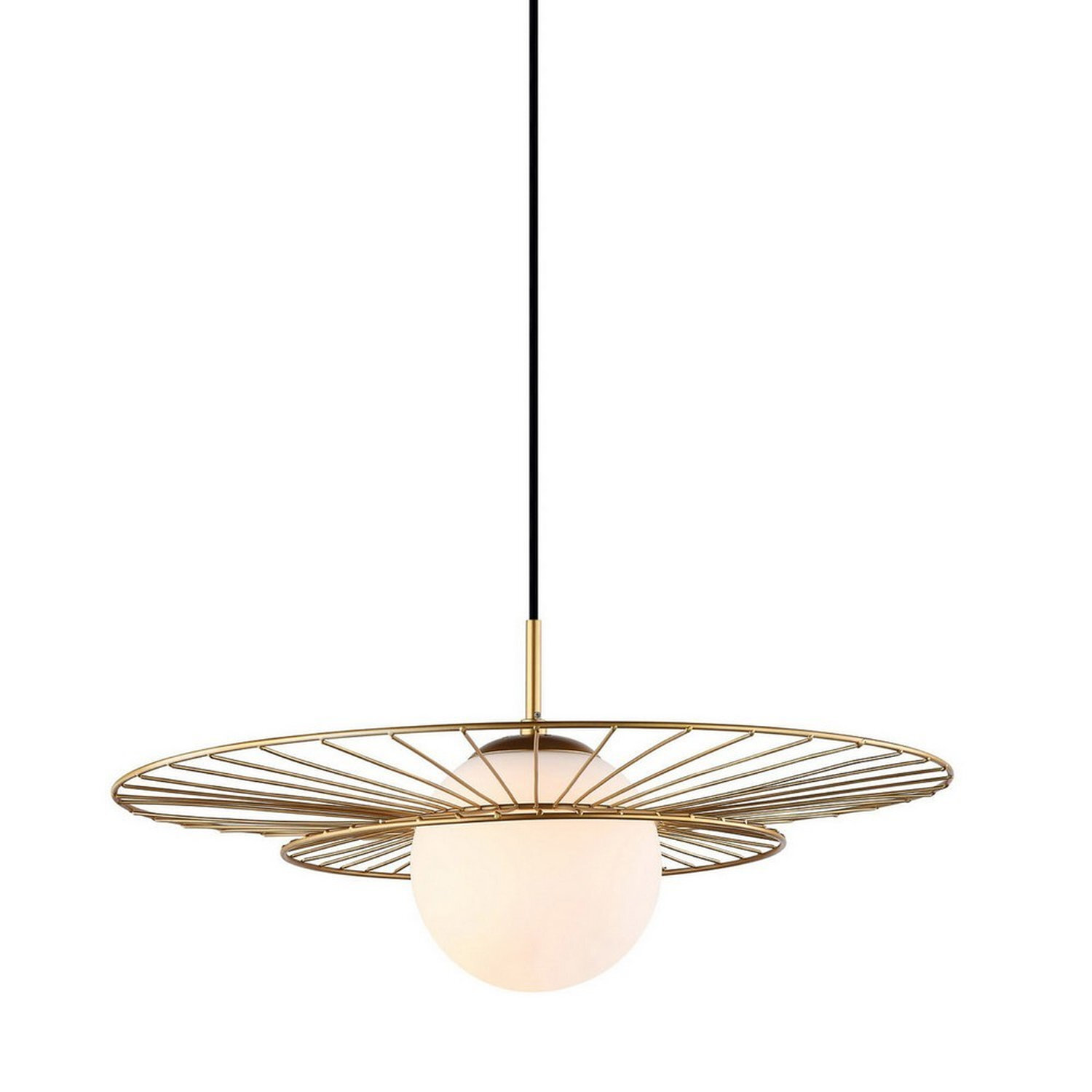 Italux Lighting Modern Pendant Light Gold F - Gold