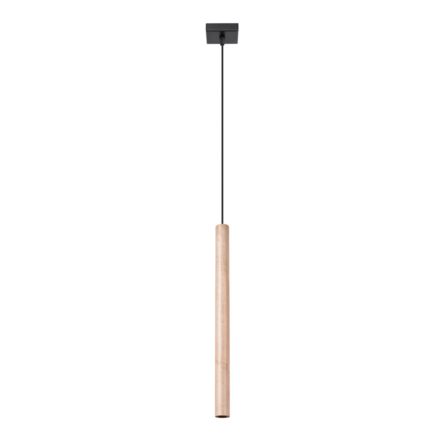 B&Q -  Luminosa Pastelo Modern Batten Wood 1X G9 - Image 2