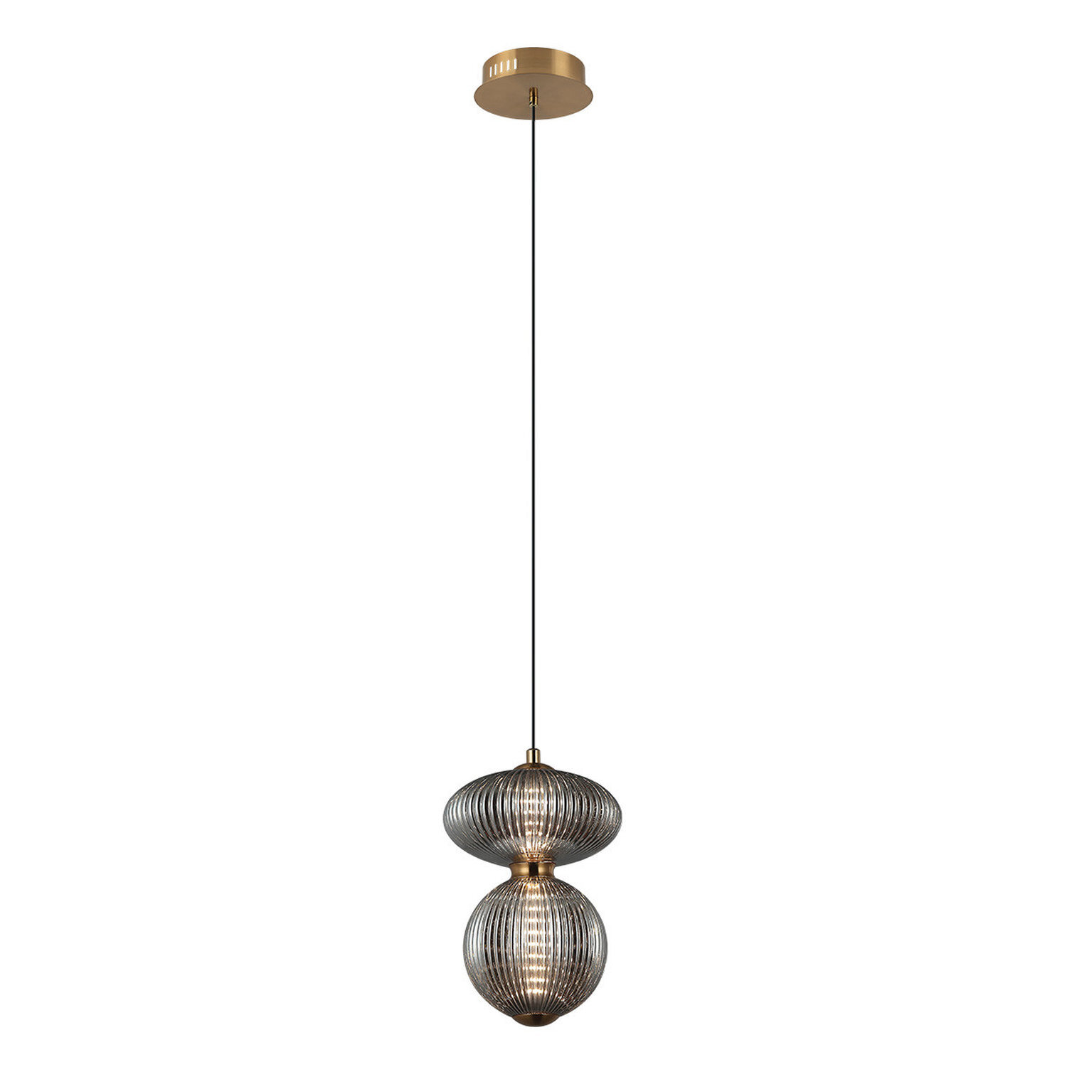 Italux Lighting Nico Pendant Light Brass - Brass