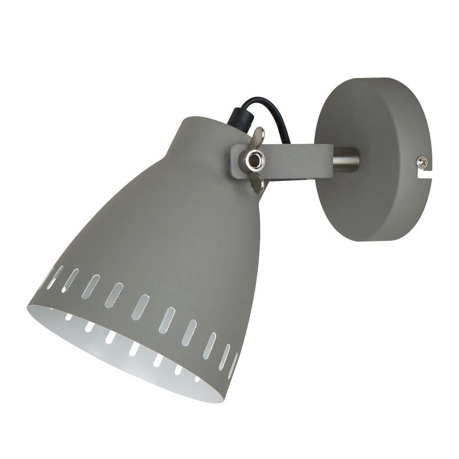 Italux Lighting Industrial Wall Light Grey - Grey