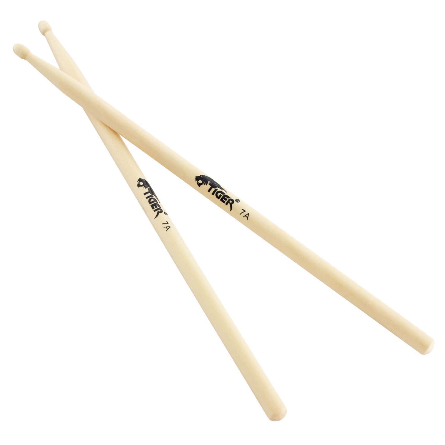 B&Q -  7A Maple Drumsticks With Wooden Tips - Image 2