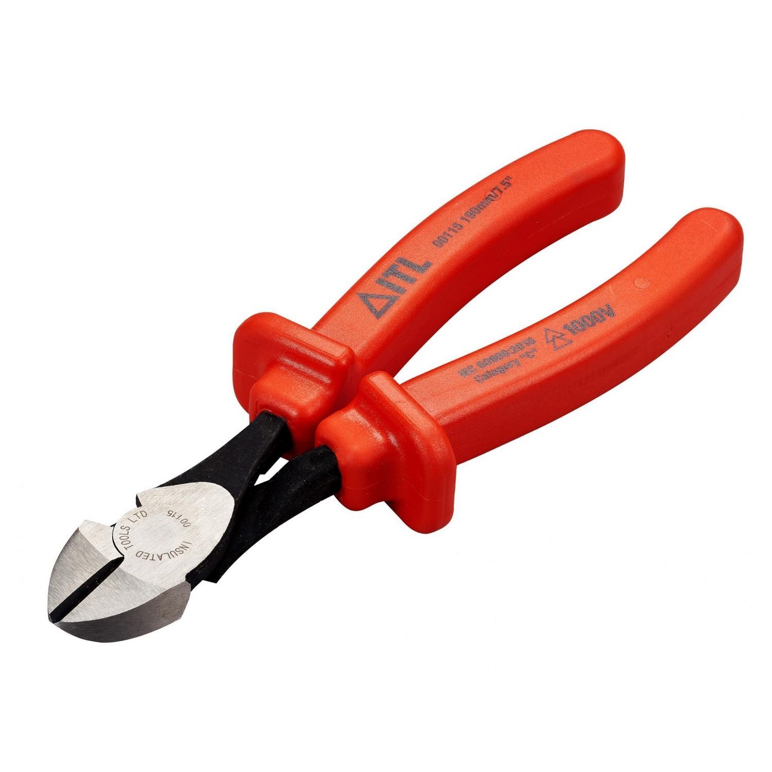 Itl Insulated Insulated High Leverage Diagonal Cutters 190Mm (7.5In)