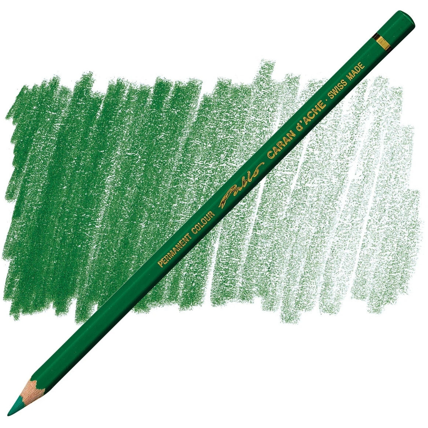 B&Q - Caran D'ache Pablo Spruce Green Permanent Artist Colour PencilVert Sapin 239 - Image 2