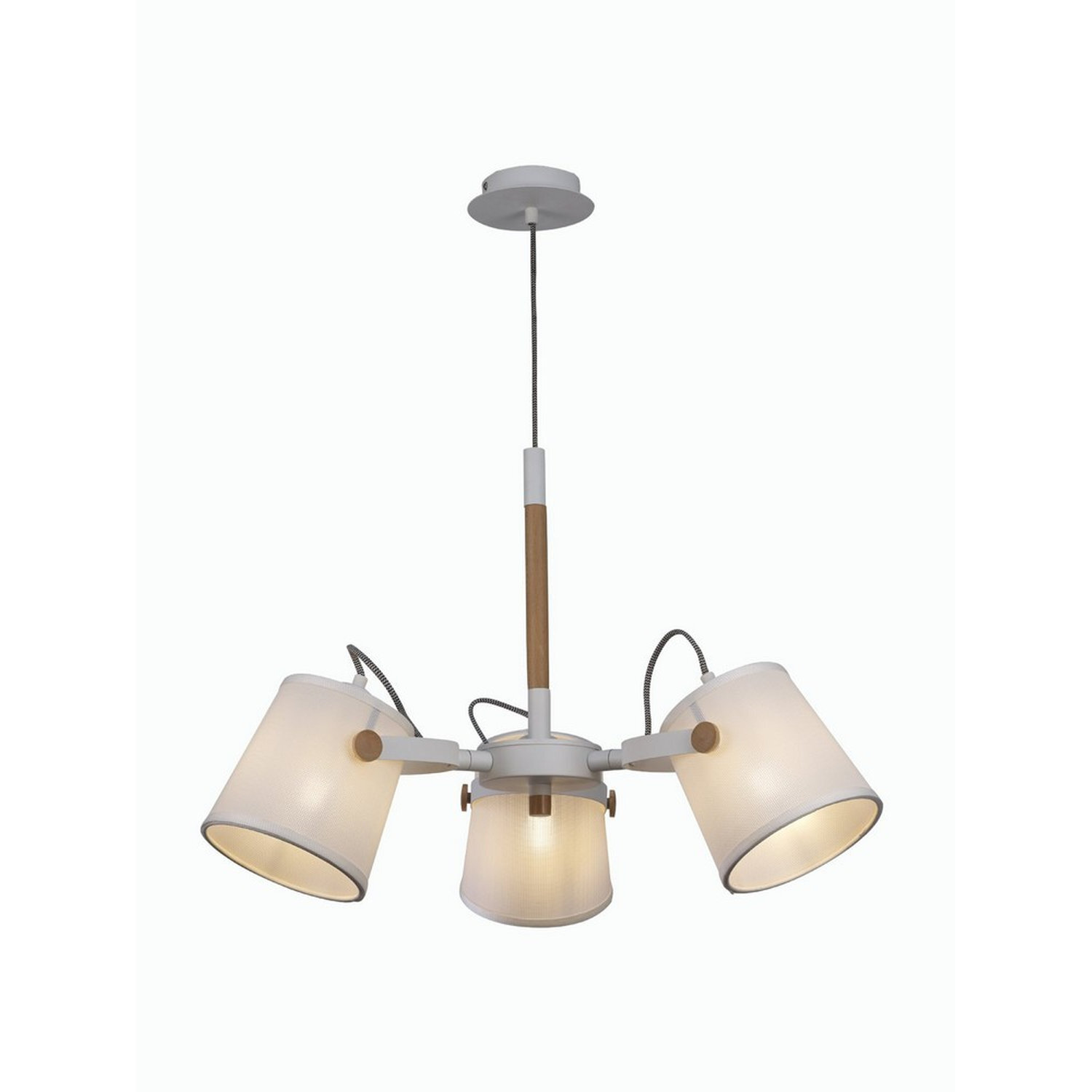 Inspired Lighting Nordica Pendant Light White