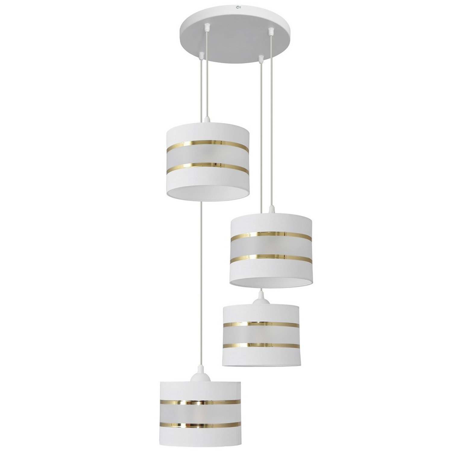 Helam Lighting Helen Pendant Light White