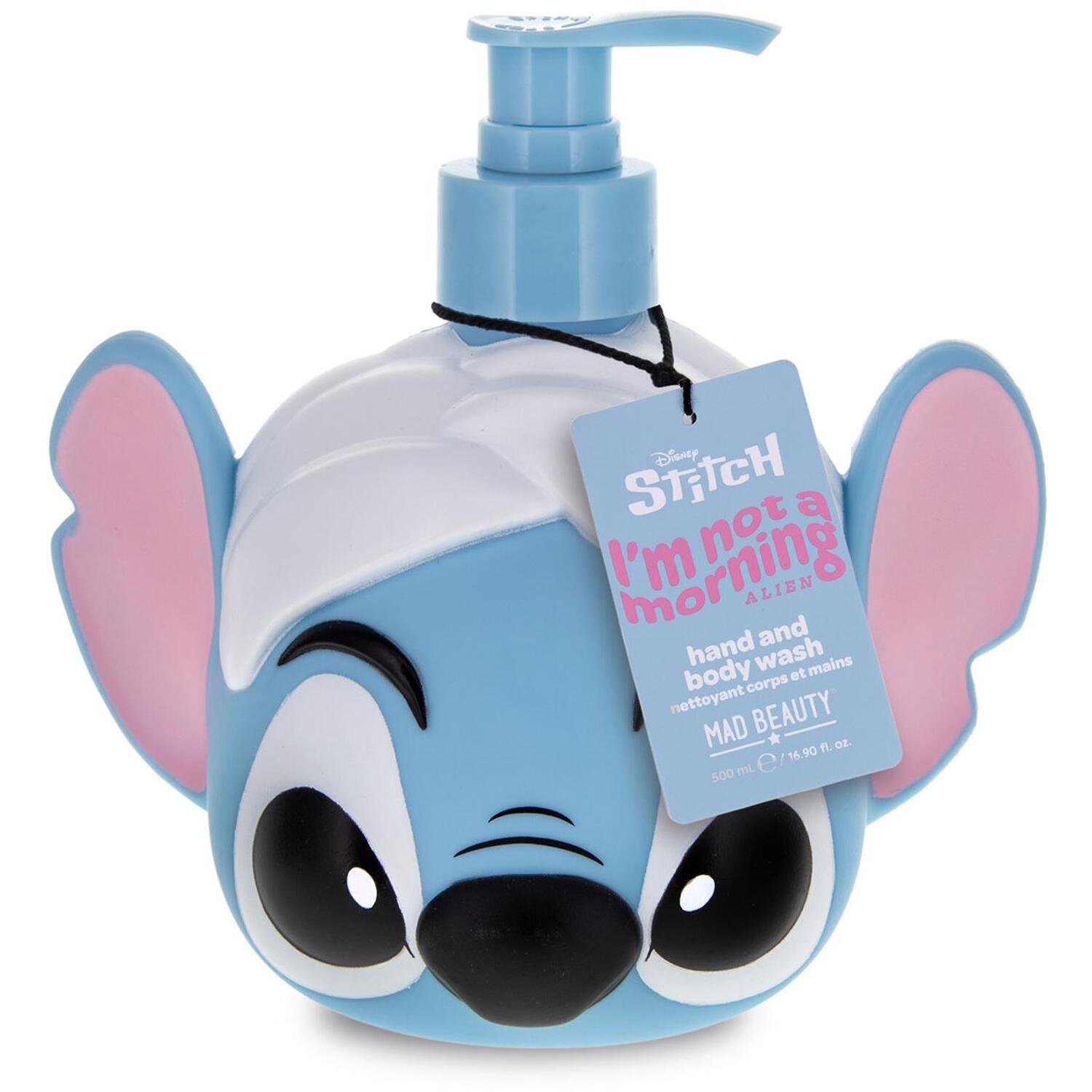 Mad Beauty Unisex Kids Blue Stitch Pamper Hand & Body Wash 500Ml In - Image 6