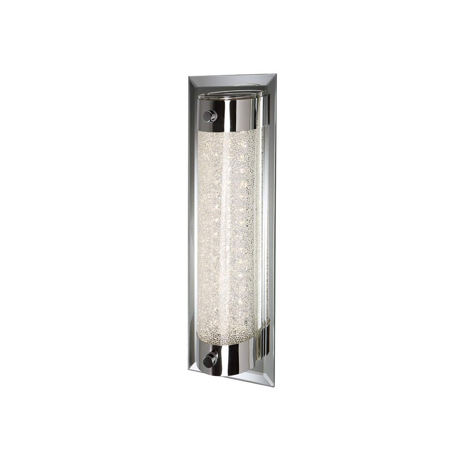 Inspired Lighting Tube Wall Light Chrome