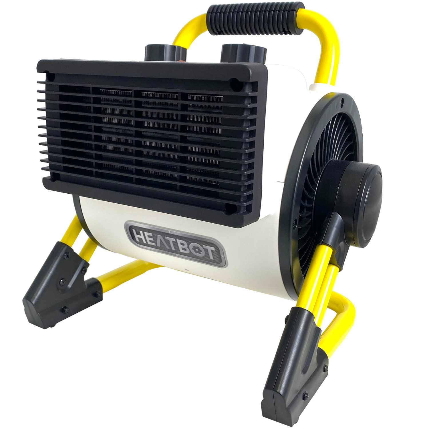 Autojack Portable Electric Fan Heater Space Warmer 2kW - White