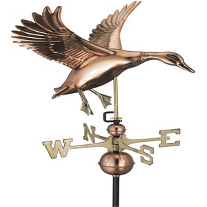 Landing Duck Farmhouse Weathervane