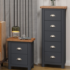 Dunkeld 5 Drawer Narrow Chest