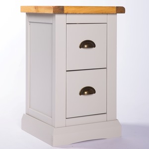 Loreo 2 Drawer Petite Bedside Cabinet