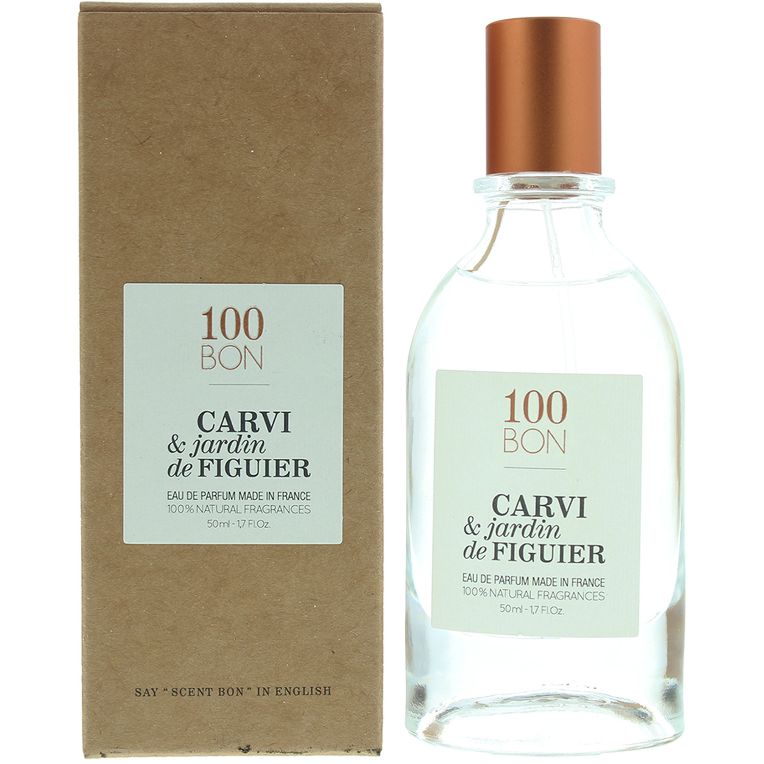 100 Bon Carvi and Jardin De Figuier Eau de Parfum 50ml - Neutral