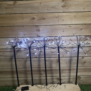 Set of 5 Multi-Action 120 LED Sparkler lights