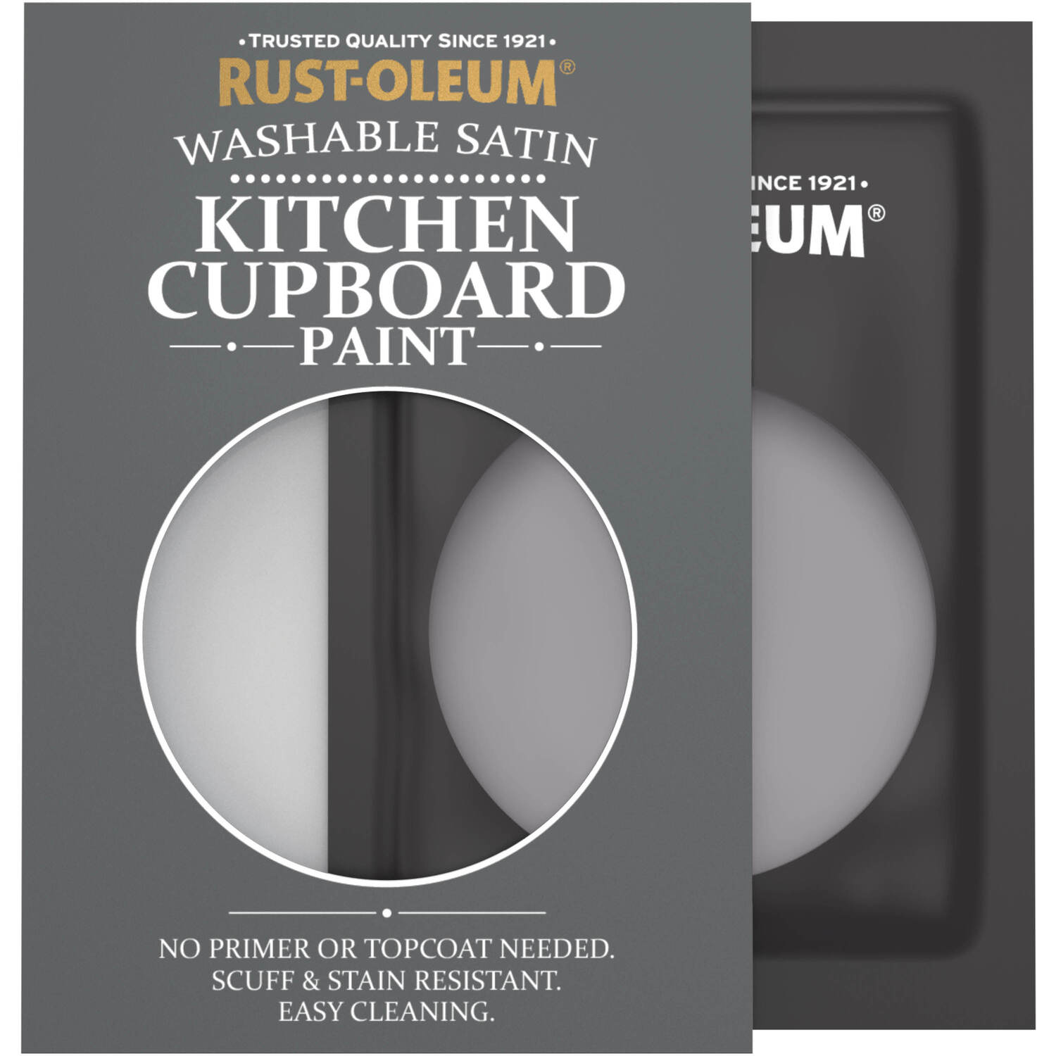 Rust-Oleum Kitchen Cupboard Satin Finish Tester Sachet - Iris 10ml - Iris