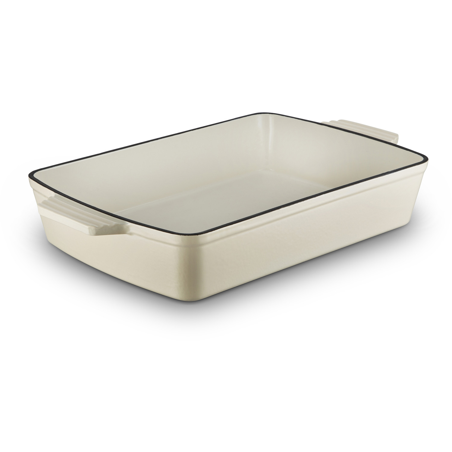Image of 39cm Cast Iron Roaster - Cream