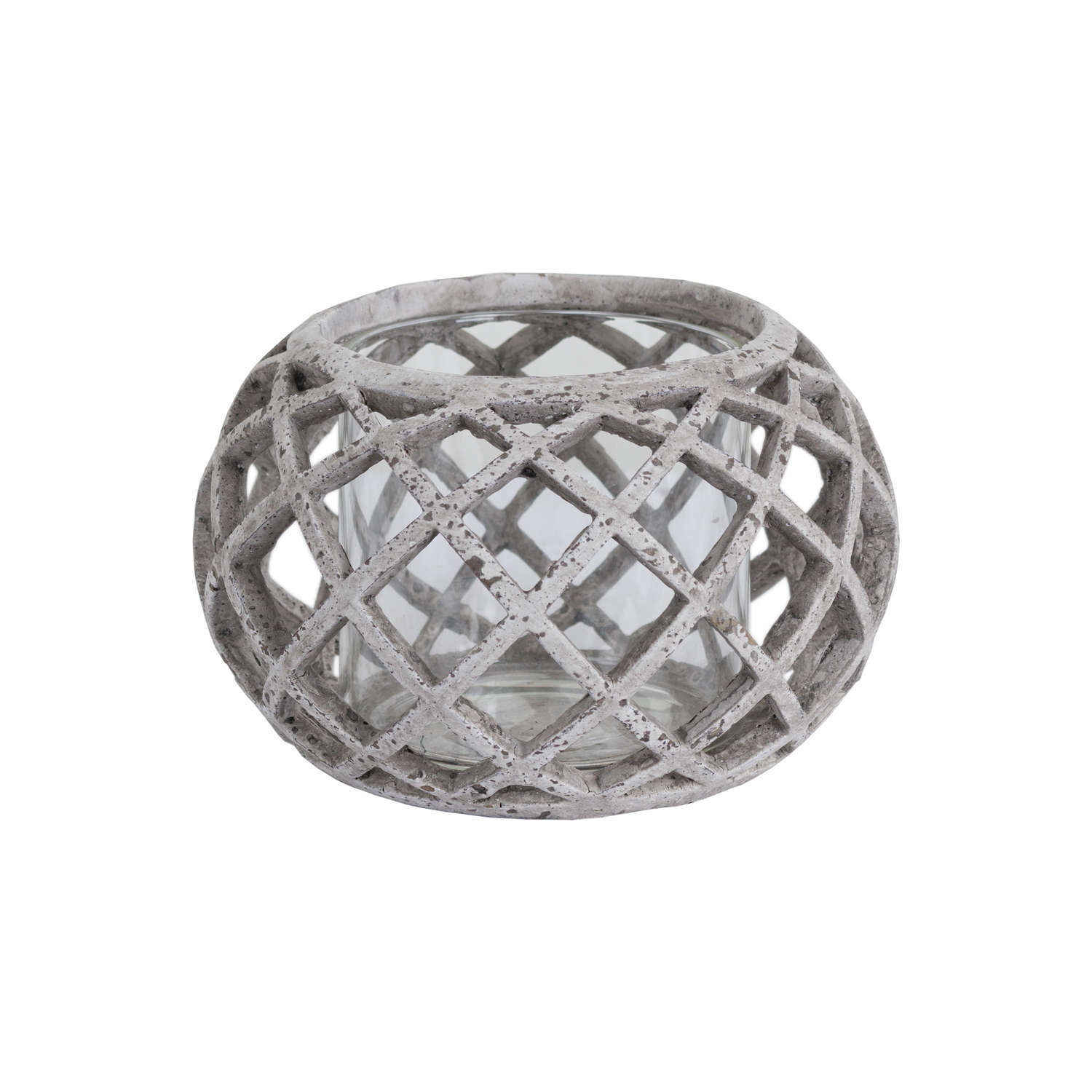 Image of Elegant Design Round Ceramic Lattice Hurricane&hellip;