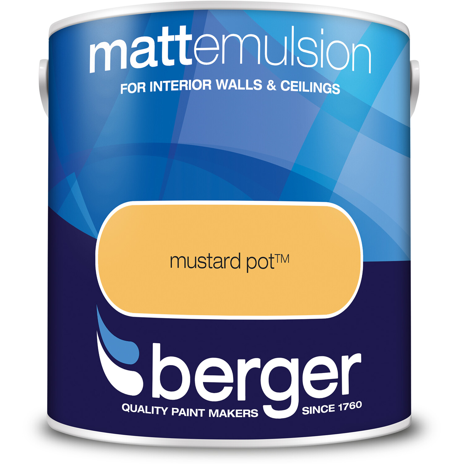 Berger Matt Emulsion - Mustard Pot
