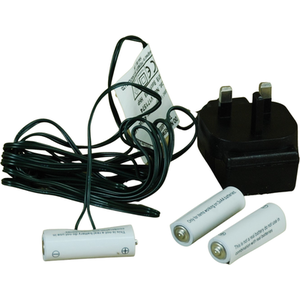 3 x AA Money Saving Battery Replacement Plug In Adapter