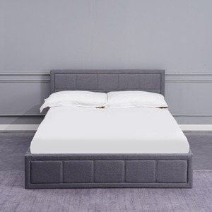 Storage Ottoman Bed With Memory Foam Mattress