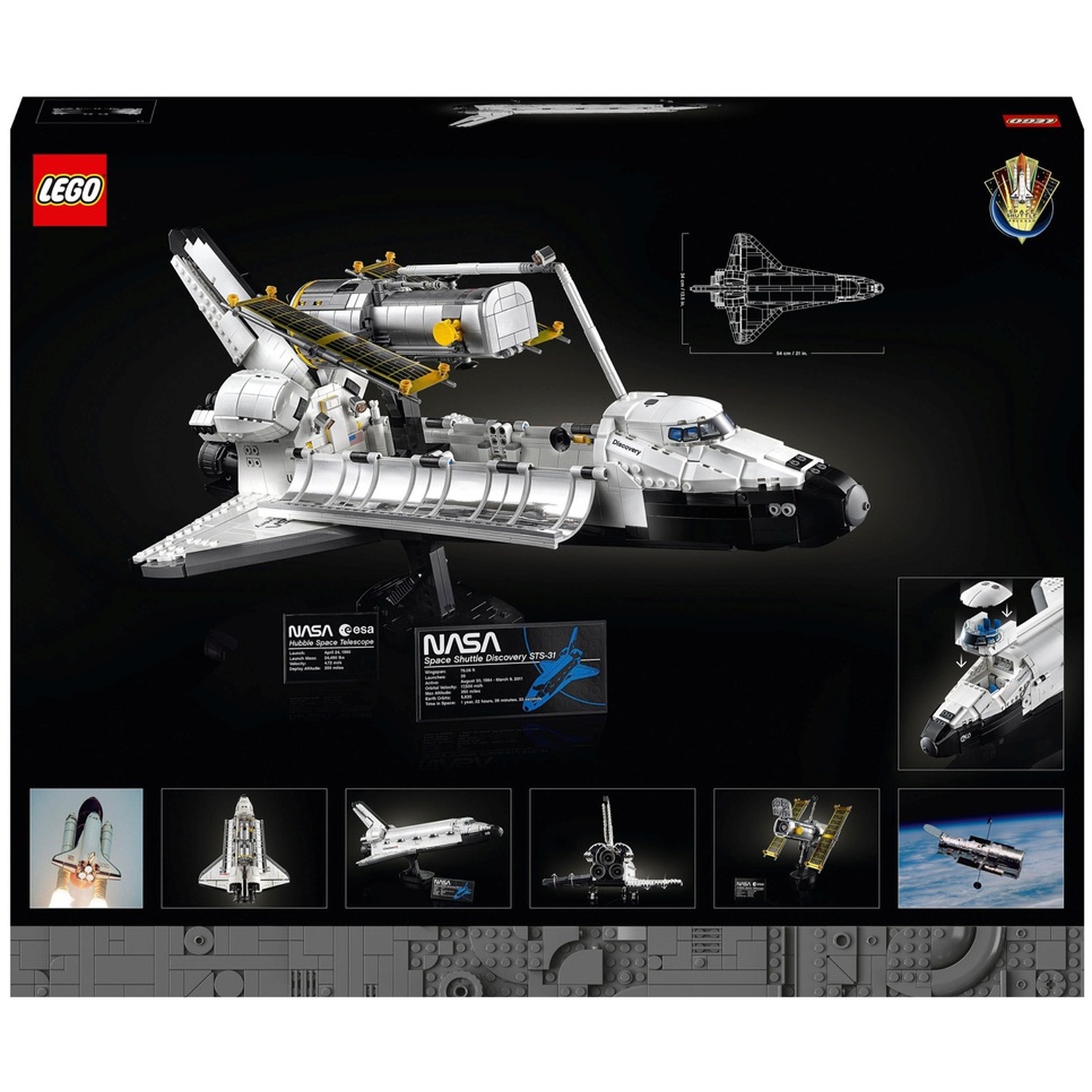 LEGO Icons 10283 NASA Space Shuttle Discovery