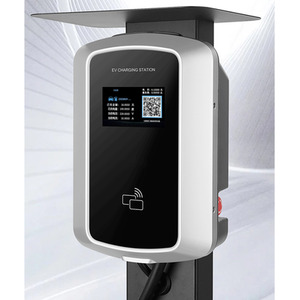 7KW 32A Wall EV Charger with 5M Cable and Type 2, Works with RFID