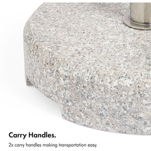 Granite Effect Round Heavy Duty Parasol Base
