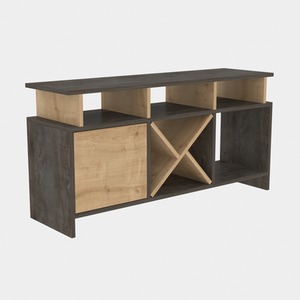 Wenge / Sapphire Oak Auburn Modern TV Unit shot 5395941