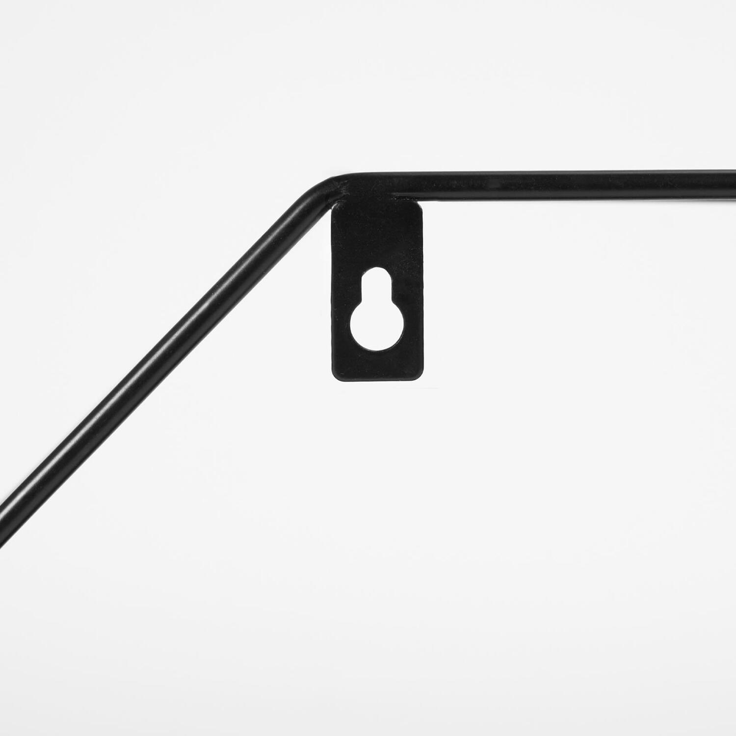 Hexagon Floating Shelf Rack